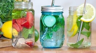 7 天的饮酒饮食菜单示例。